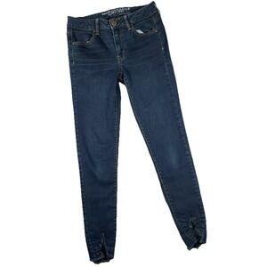 American Eagle Jegging Jeans Super Stretch Blue Women's‎ Size 4